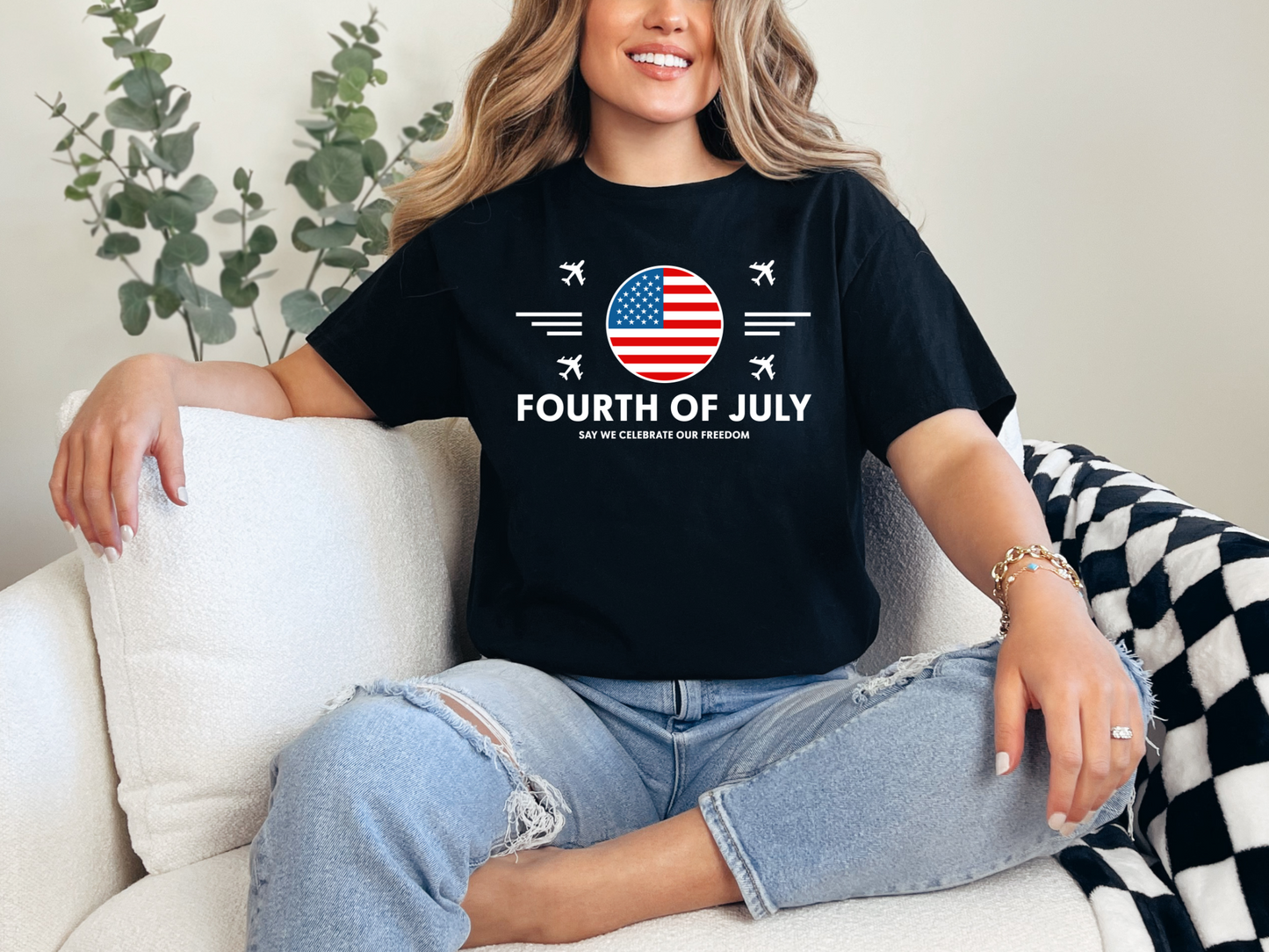 Fourth of July Tribute T-Shirt