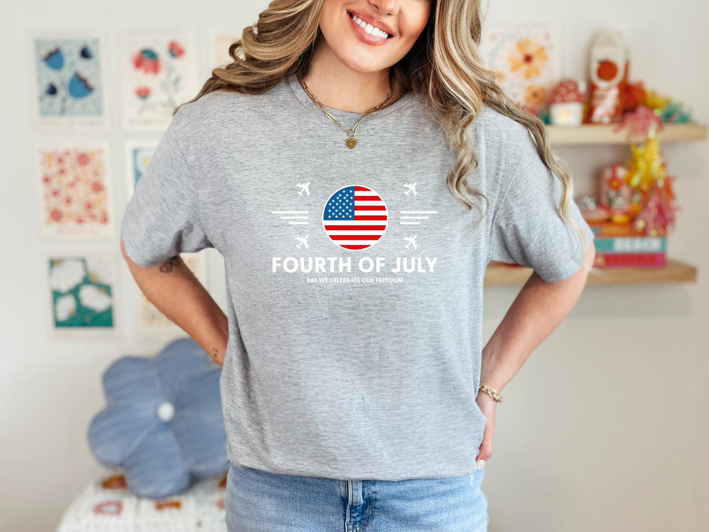 Fourth of July Tribute T-Shirt