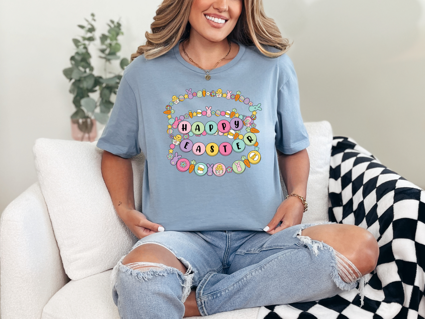 Happy Easter Graphic T-Shirt β Fun & Festive Spring Tee! π°π¨ πΈπ₯