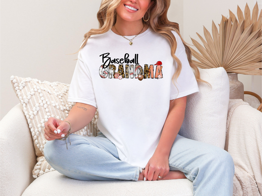 👵⚾ Baseball Grandma T-Shirt – Show Your Love for the Game & Grandkids! 🧢🏟️