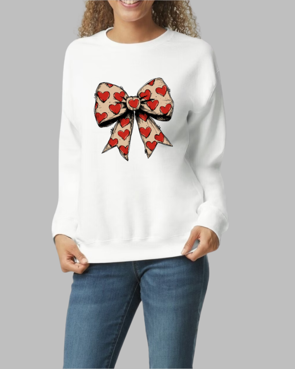 Sweatshirt Crewneck - Bow Coquete