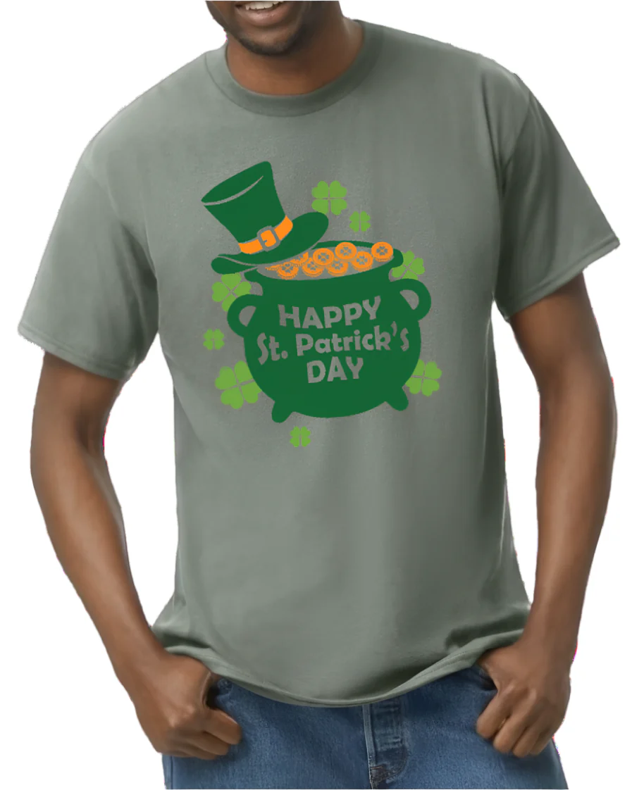 Short sleeve T-shirt - Happy St Patricks Day