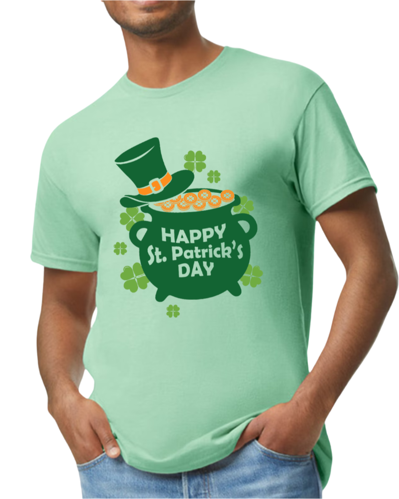 Short sleeve T-shirt - Happy St Patricks Day