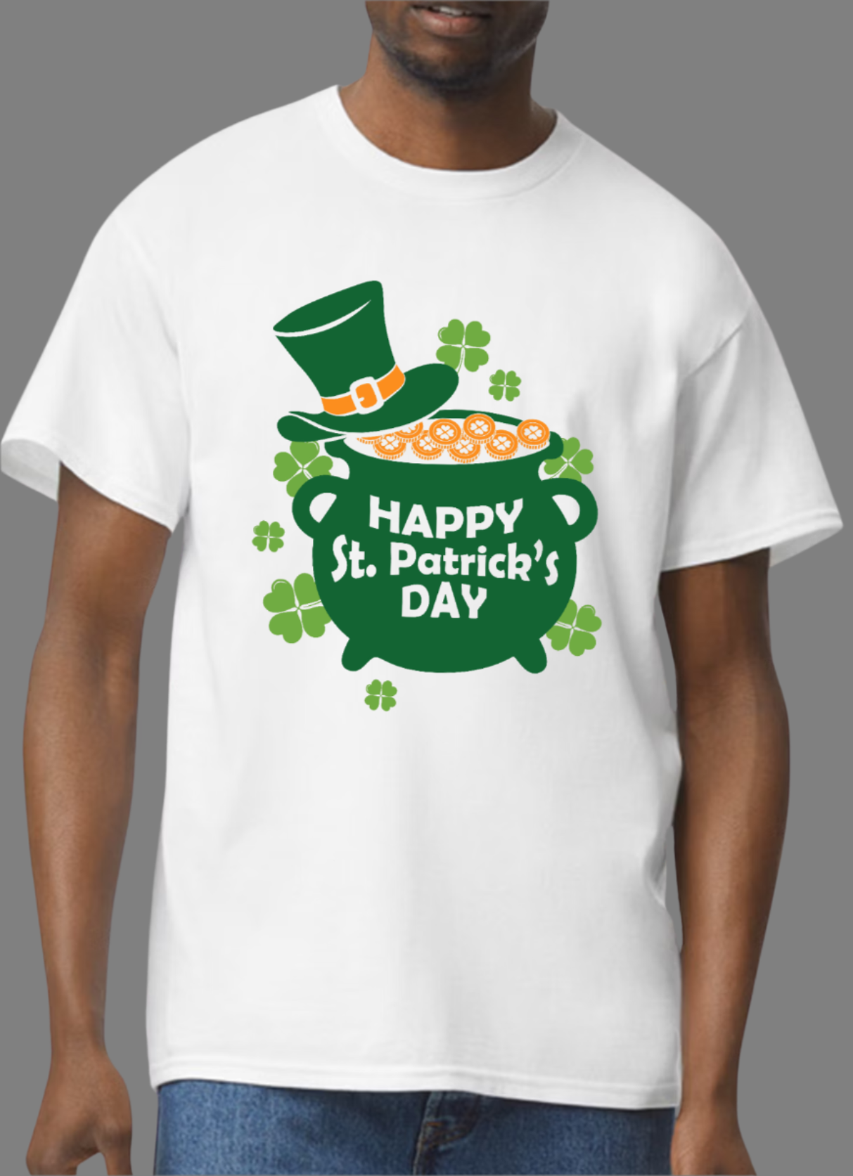 Short sleeve T-shirt - Happy St Patricks Day